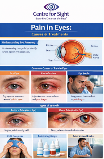 pain in eyes