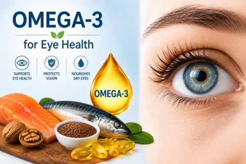 Omega-3 for Eye Health: How DHA and EPA Support Your Vision