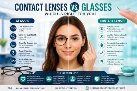 Contact Lenses vs Glasses: Which Is Better for Daily Use?