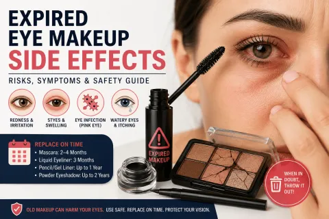 Expired Eye Makeup Side Effects: Symptoms & Infection Risks