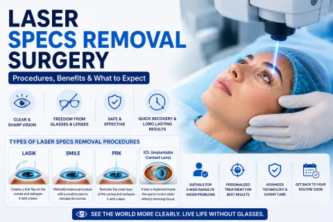 Laser Specs Removal Surgery: Procedures, Benefits & Cost