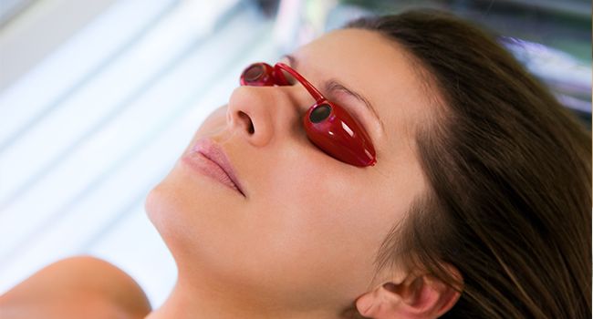 Tanning bed sunglasses discount