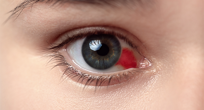 What Happens When There’s Blood In Your Eye?