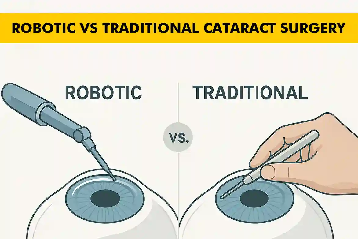 Comparing Cataract Surgery – Robotic vs. Traditional Techniques