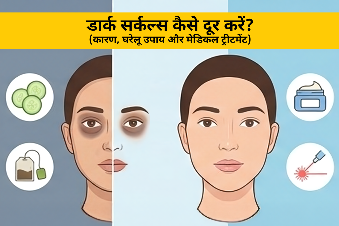 आंखों के नीचे डार्क सर्कल्स