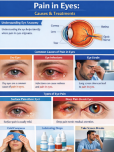 pain in eye