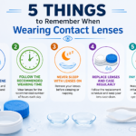 Things to Remember When Wearing Contact Lenses